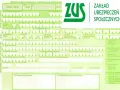 Formularz ZUS ZLA, na którym wpisuje się dane o niezdolności do pracy, np. ile można być na L4.